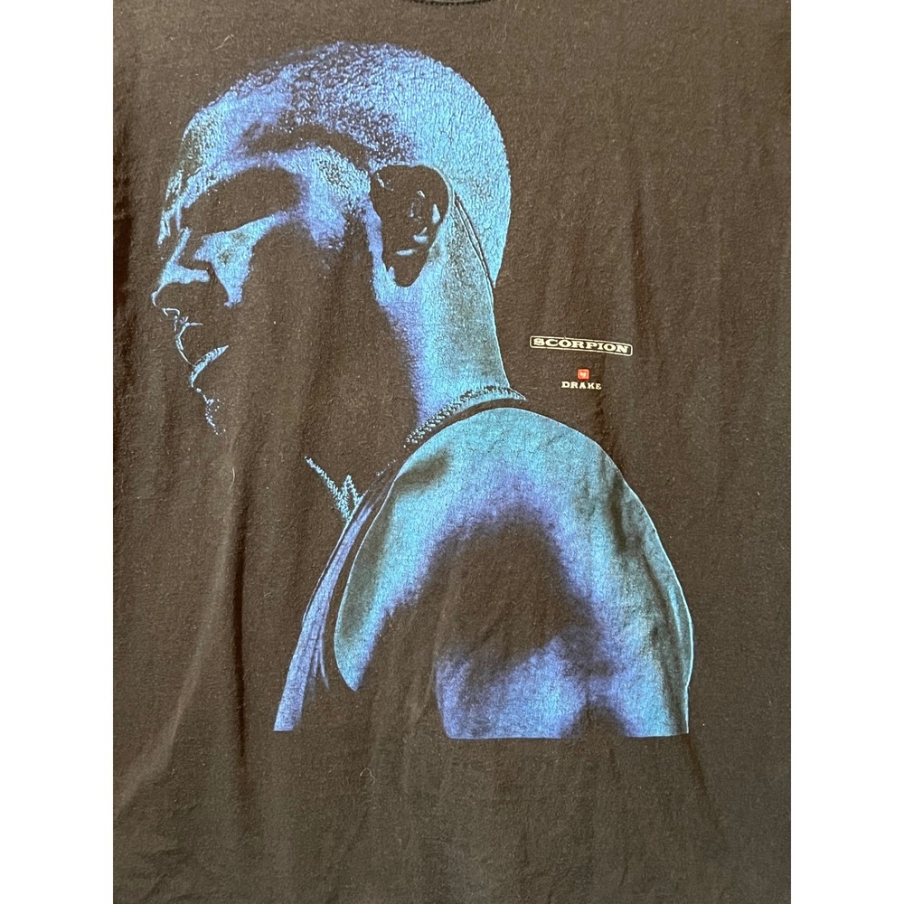 Scorpion Drake Scorpion Tour 2018 Concert Black T-Shirt Medium‎ - Picture 10 of 13